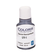 Spezialstempelfarbe UV Ultraviolett - 50ml &lt;br&gt; (COLORIS UV-I)