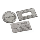 TEXT PLATES FOR TRODAT PRINTY TEXT STAMPS