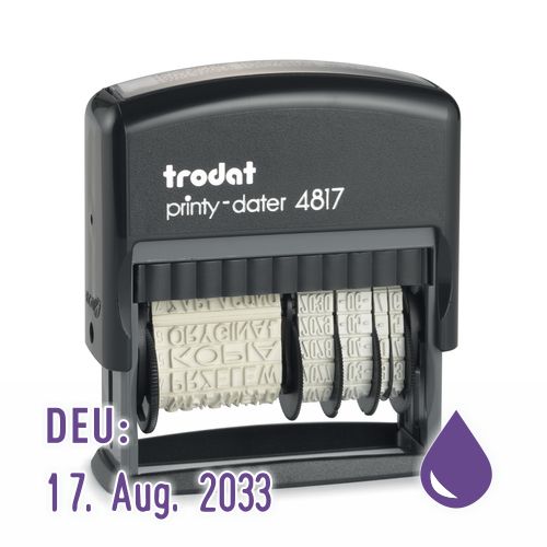 Trodat Printy 4817 (German)