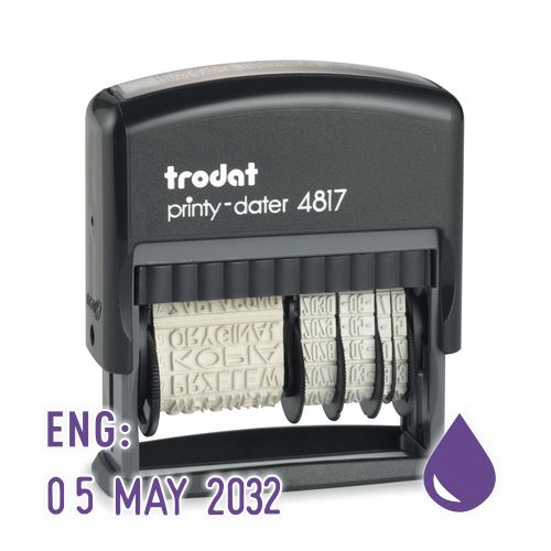 Trodat Printy 4817 (English)